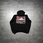 MĘSKA Bluza Bawełna Hoodie z Kapturem Adidas Logo Originals Plecy