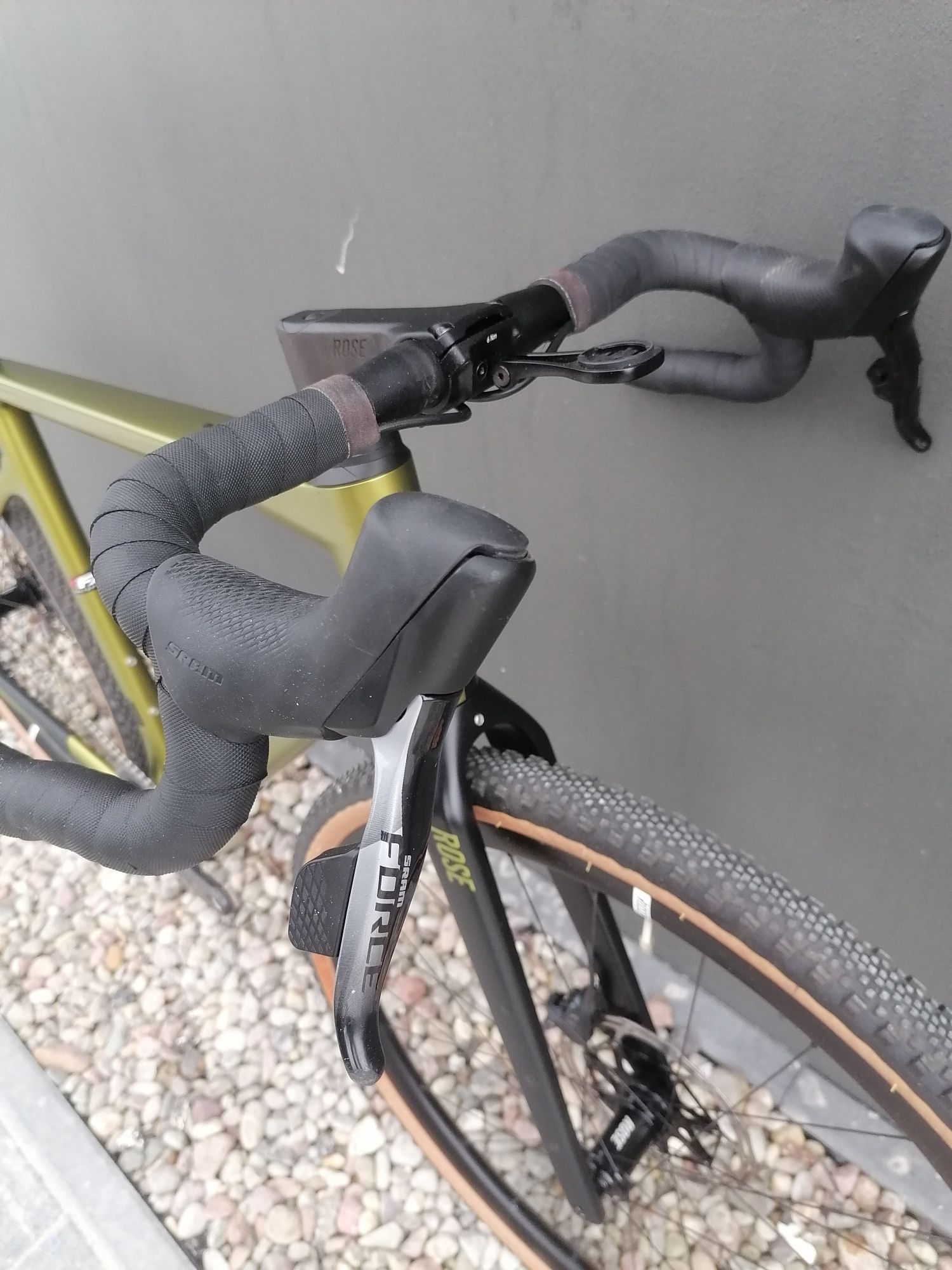 Rower carbon Gravel ROSE backroad sram FORCE. Elektryczne.