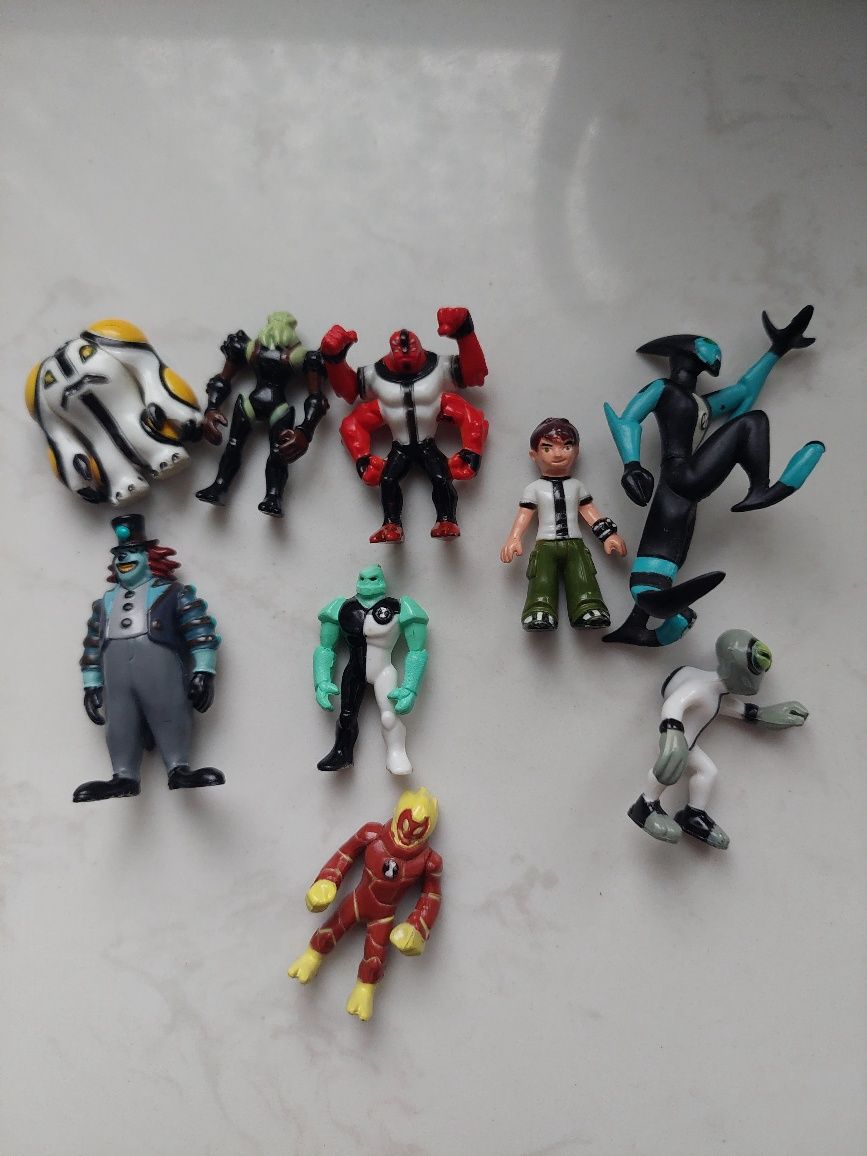 Figurki z ben 10