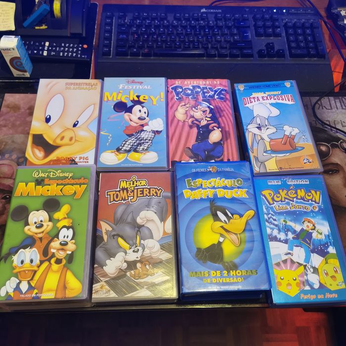 VHS de animação diversa