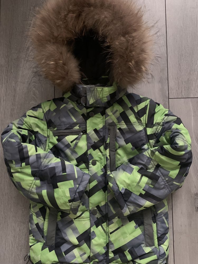 Куртка зимня КІКО на 7-8 років з комбінезоном