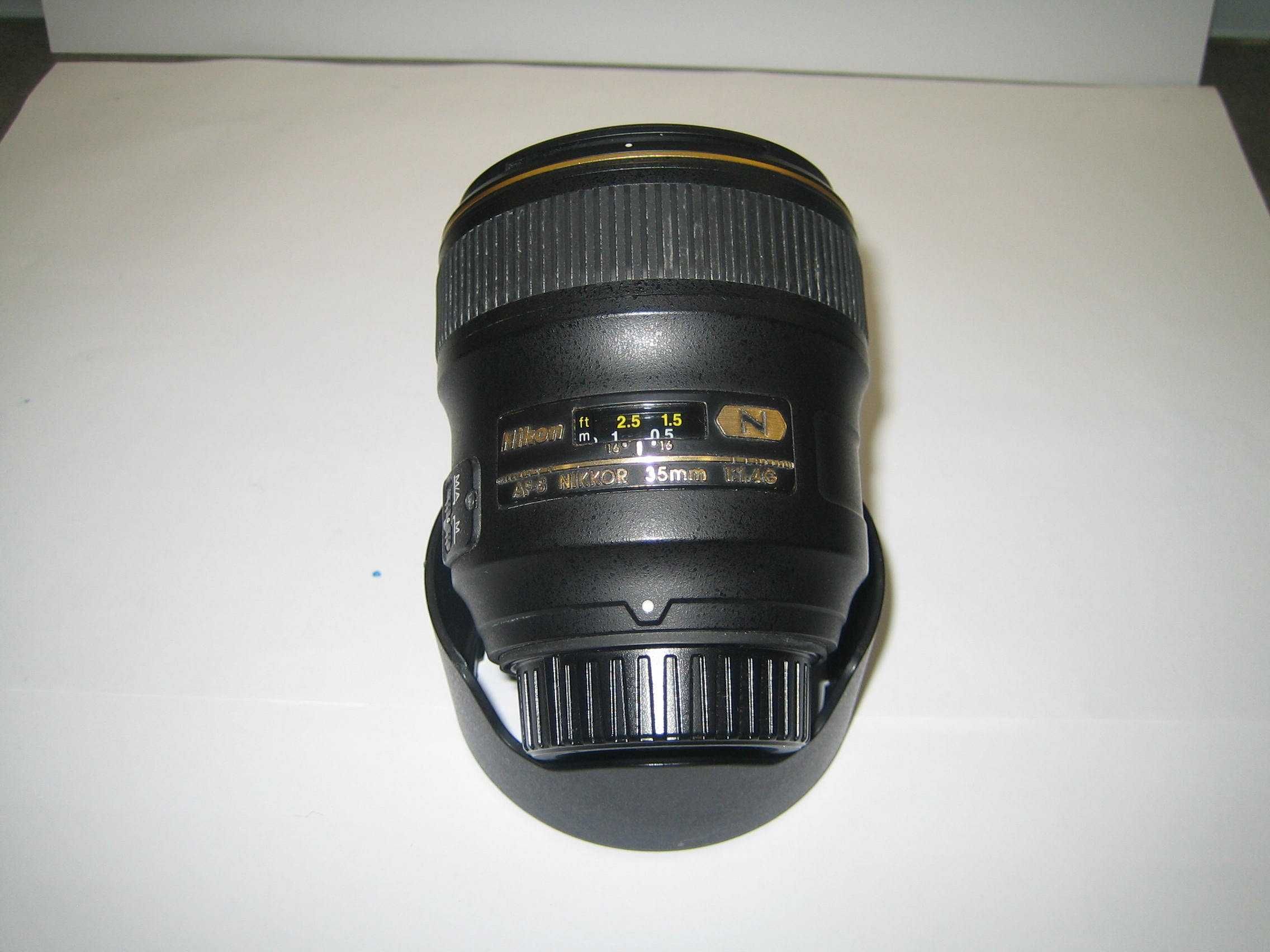 Lente Nikon AF-S  35mm 1.4,G N ED  Bem Cuidada