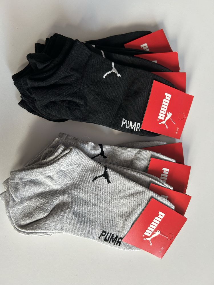 Komplet 8 par skarpetek bawełnianych Puma rozmiar 39-41