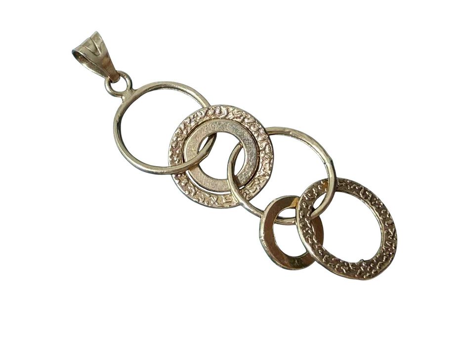 Piękna złota zawieszka 4CM/585/0,81G.