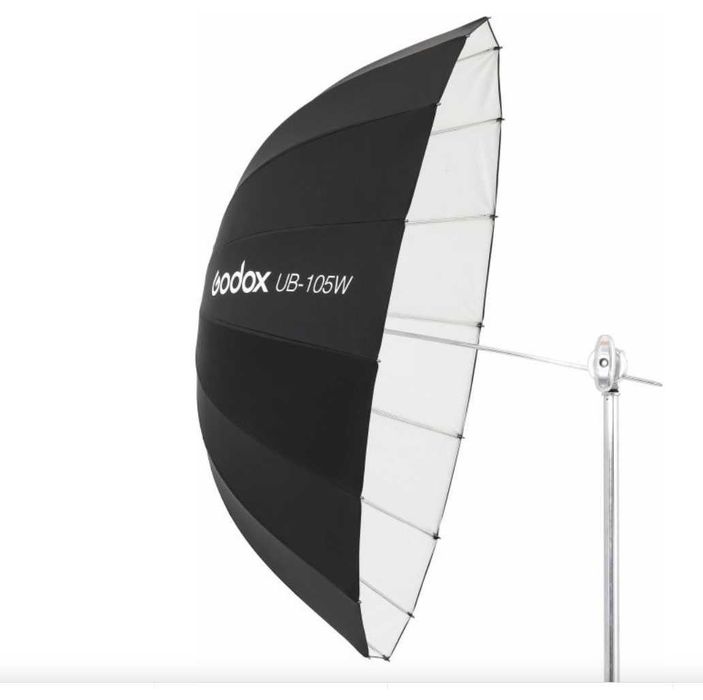 Фотозонт Белый параболический Godox UB-105W