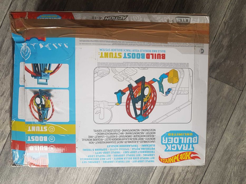 Hot Wheels Track Builder Tor Potrójna pętla