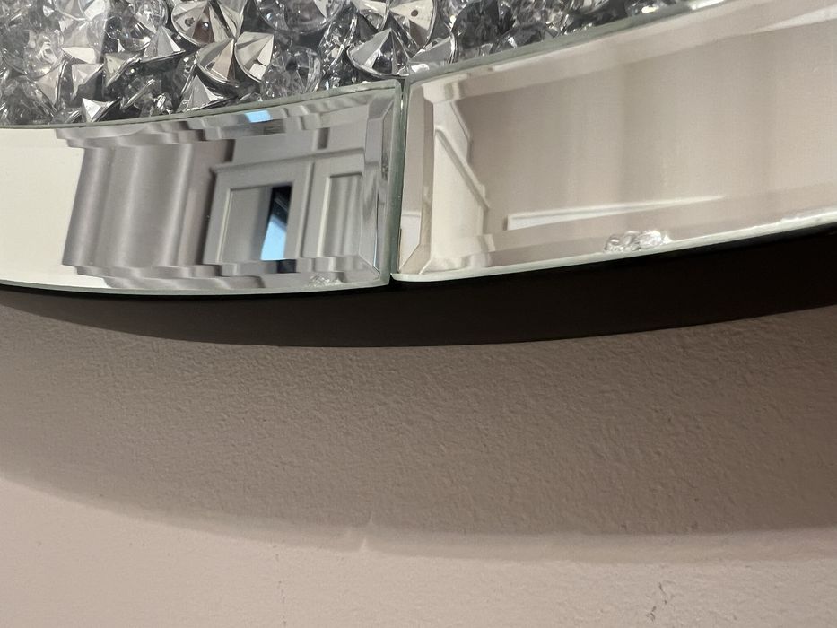 Lustro kryształowe duże