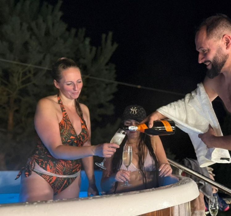 Bania, balia,sauna Jacuzzi mobilne, Basenik do morsowania Wynajem!