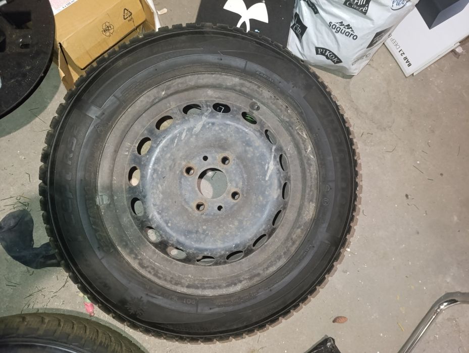 Koła 2-szt  Hankook Winter Icept RS2 165/70 r14 fiat Punto /panda