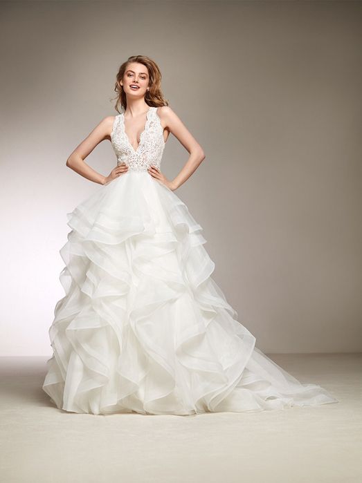 Saia de vestido de noiva Pronovias, NOVA, tamanho 38-40