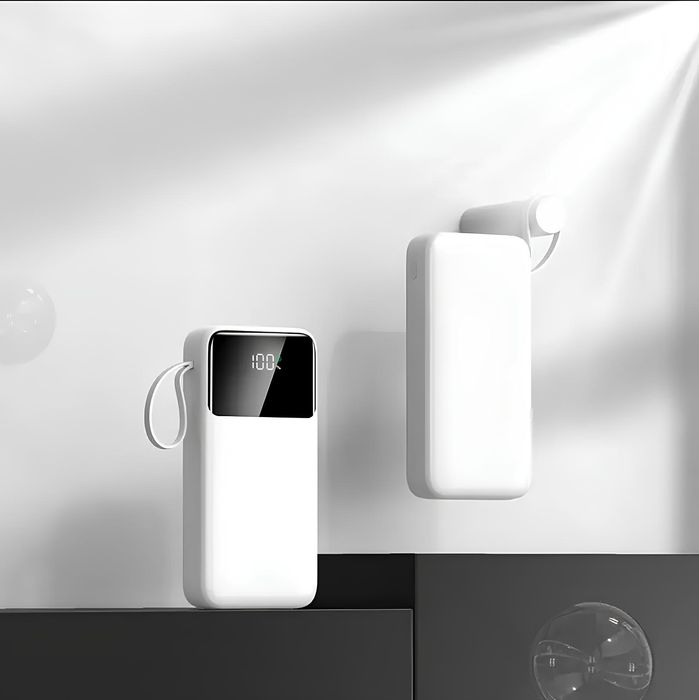 Павербанк 20000 mAh, 22,5W з LED дисплеєм батареї