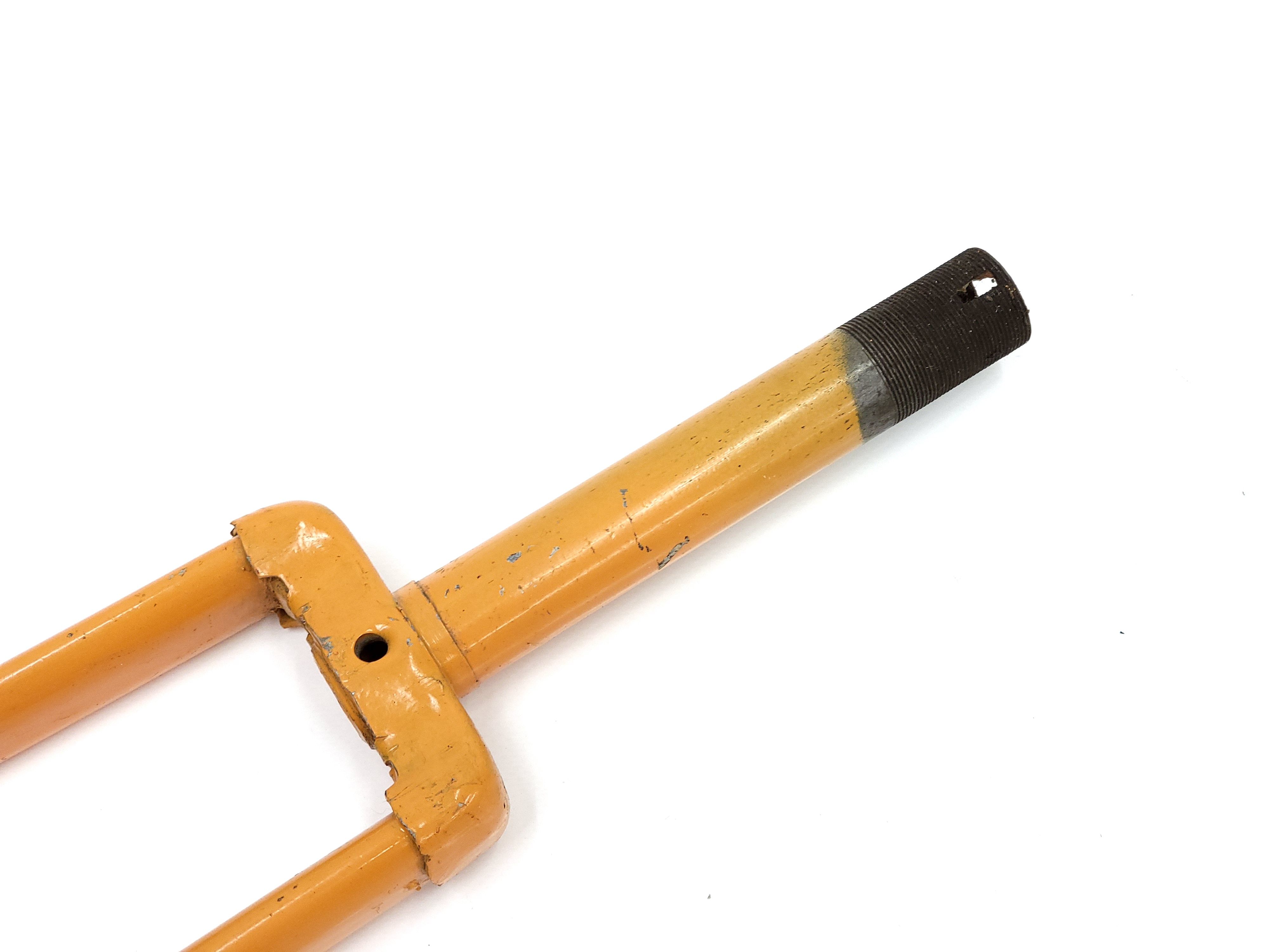 NOWY Widelec 26" Romet Tyler Universal Narcyz Malwa widełki żółte PRL