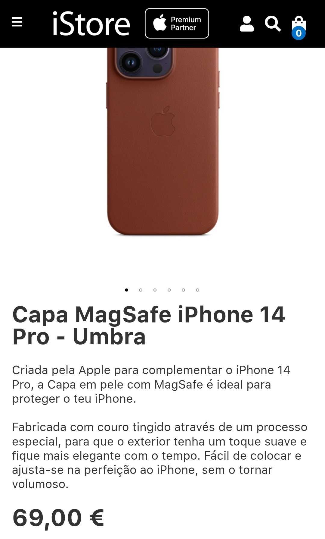 Capa MagSafe iPhone 14 Pro Original
