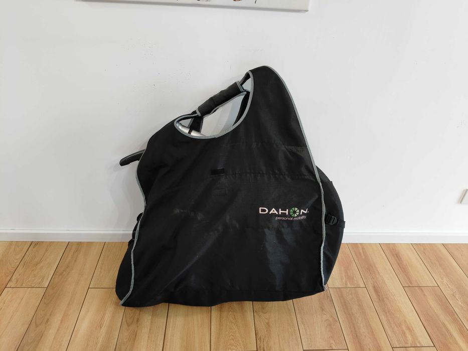 Rower składak Dahon GLIDE 7 koła24" + futerał Bordo połysk Jak NOWY