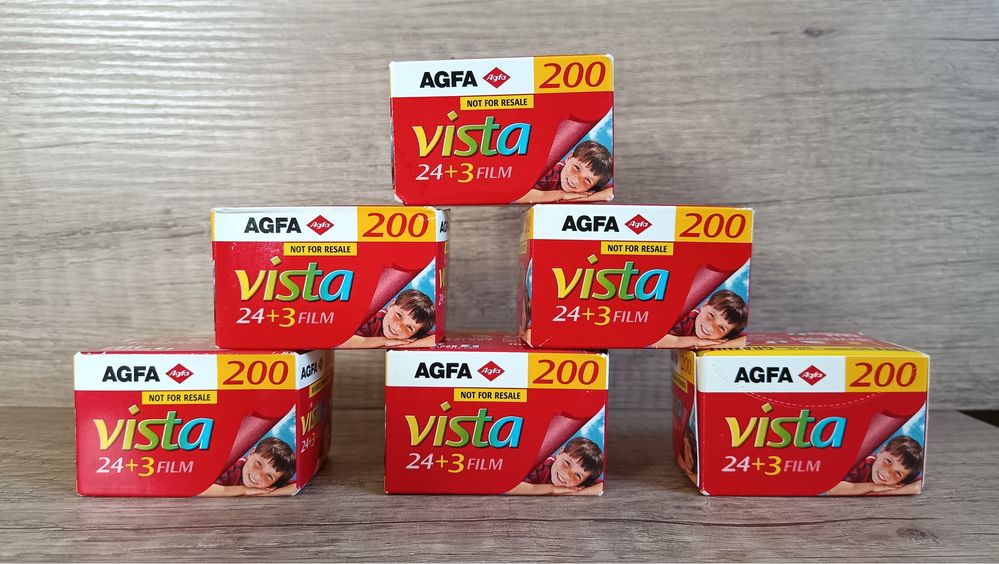 AGFA Vista 200 кольорова фотоплівка