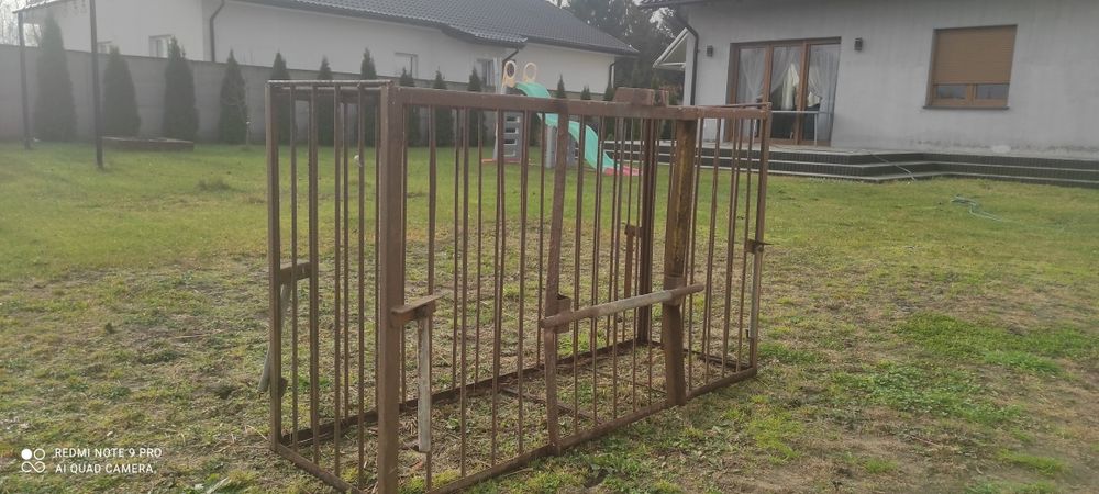 Klatka do transportu zwierząt świń