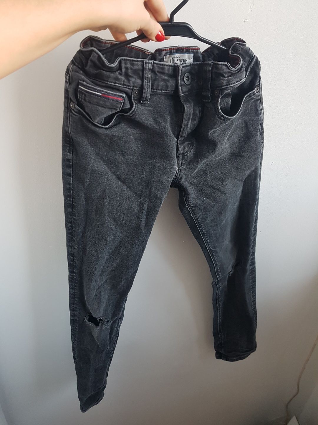 Spodnie jeansy jeansowe dzinsy Tommy Hilfiger