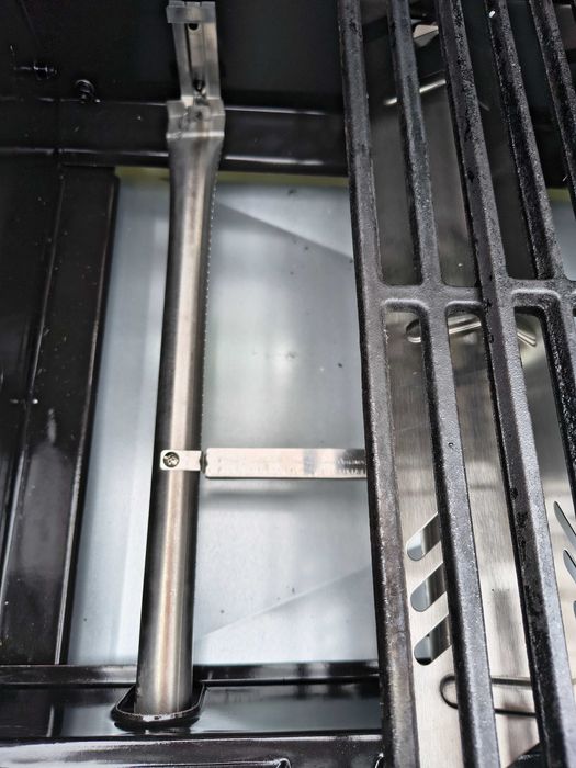 GRILL Gazowy  EL FUEGO LONG BEACH 6+1 ŻELIWO z szybą solidny Nowy !