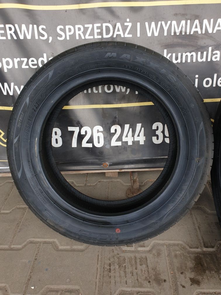 Opony letnie 175/55/15 Maxxis 2 sztuki NOWE