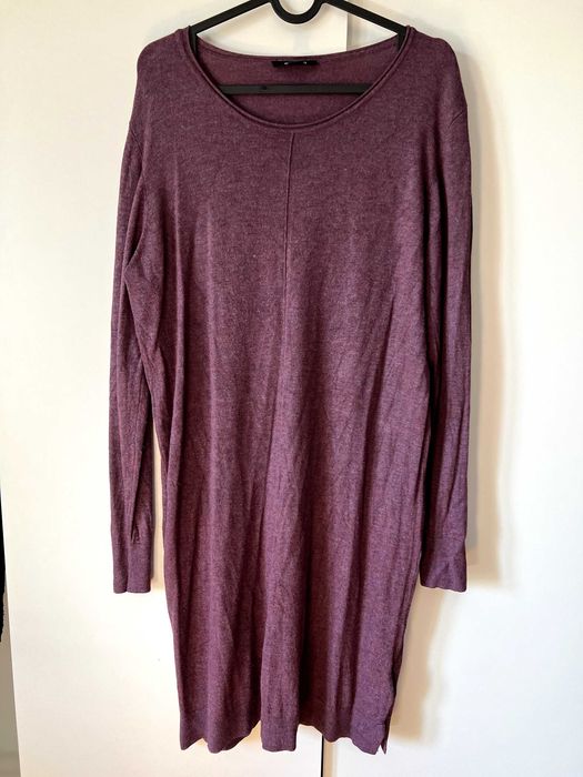 Swetrowa, dzianinowa sukienka