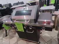 GRILL Gazowy El FUEGO KINGSTON 4+1 żeliwo szyba Led ŻELIWNY RUSZT !