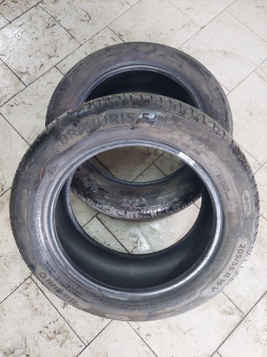 Opony letnie 2 szt z 2024r 205/55R16, stan b.dobry