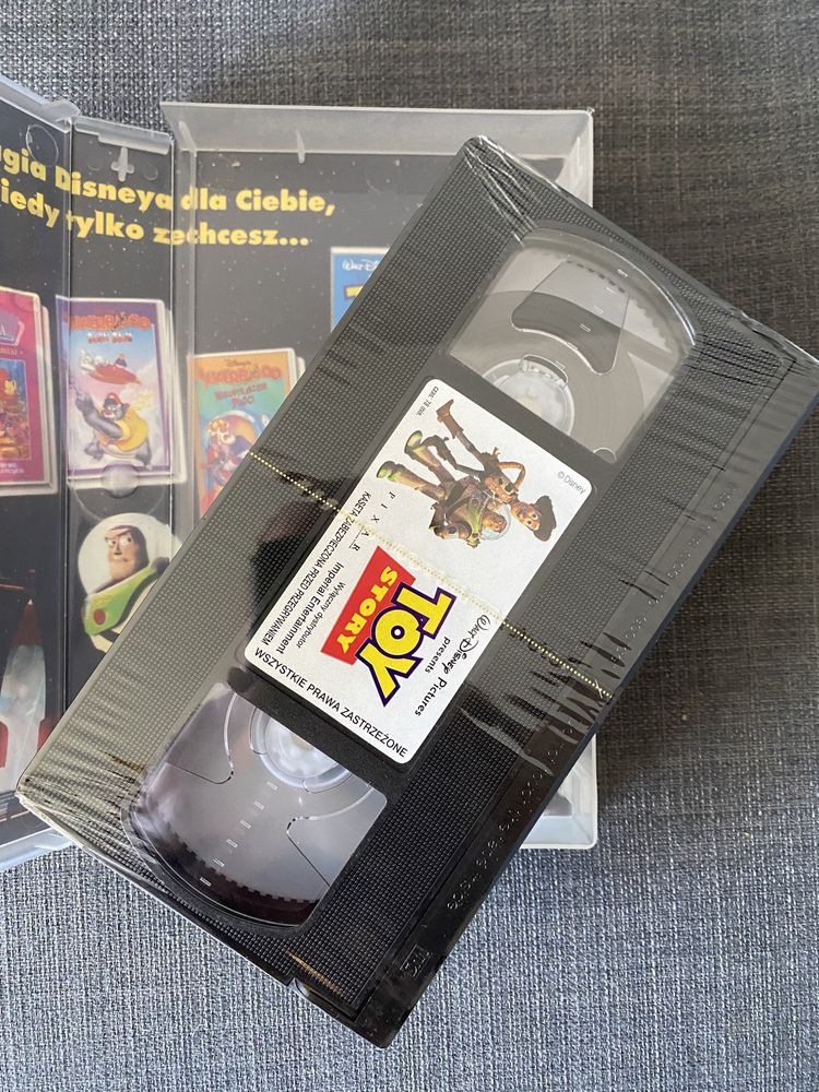 NOWE Toy Story VHS wersja PL- fabryczna folia!