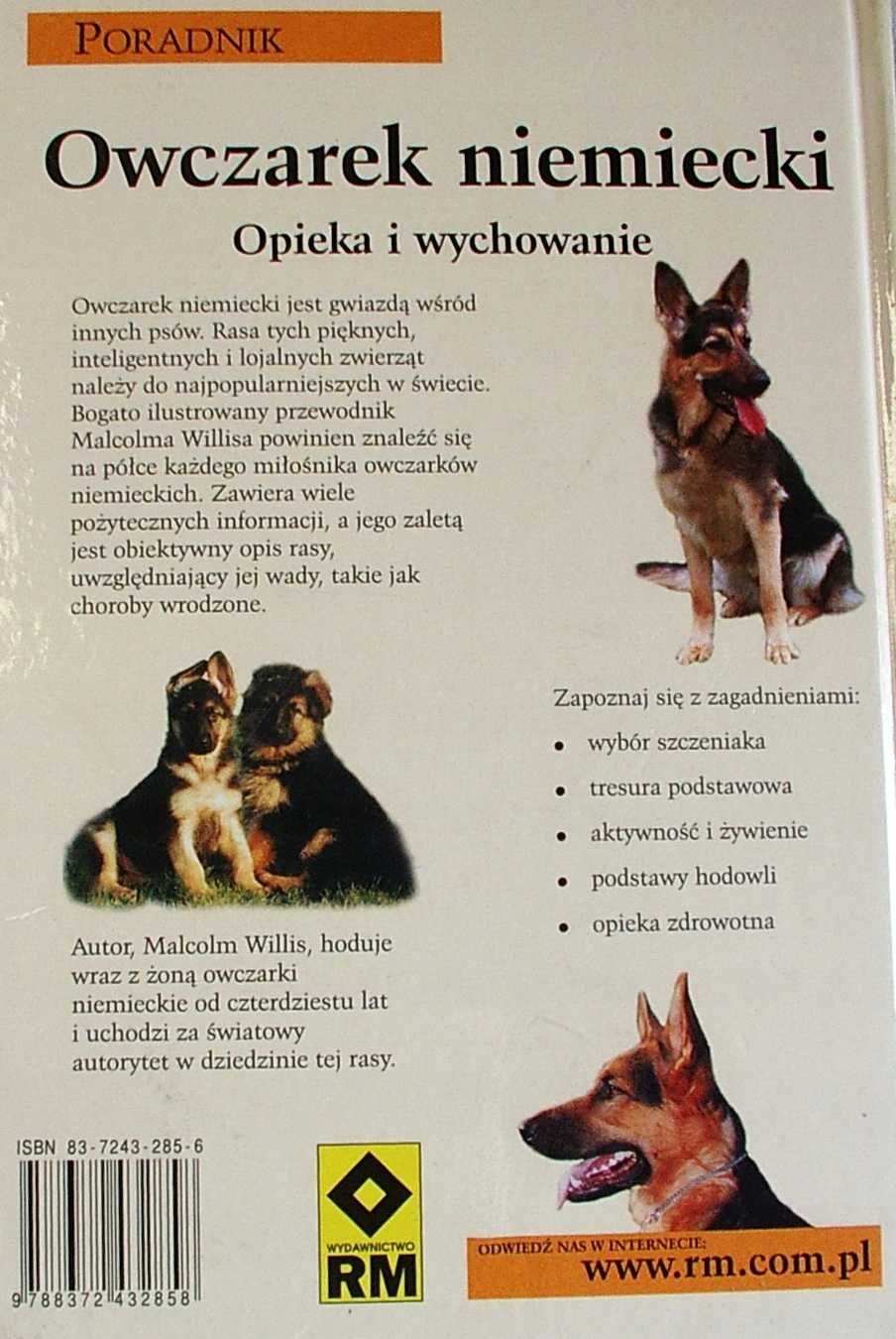 OWCZAREK NIEMIECKI Opieka i wychowanie - Malcolm Willis