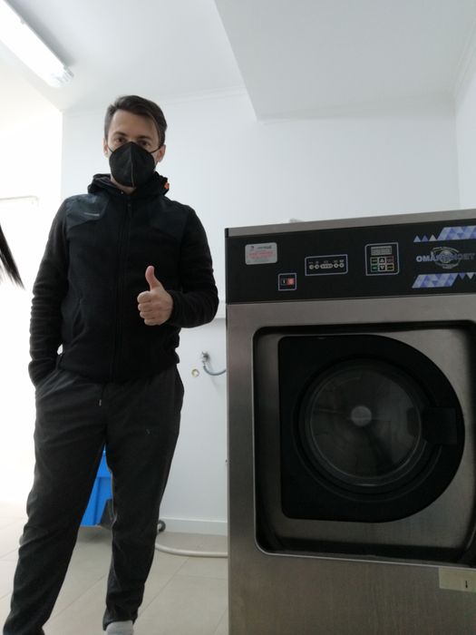 Máquina de lavar roupa industrial Self-service lares e Residências