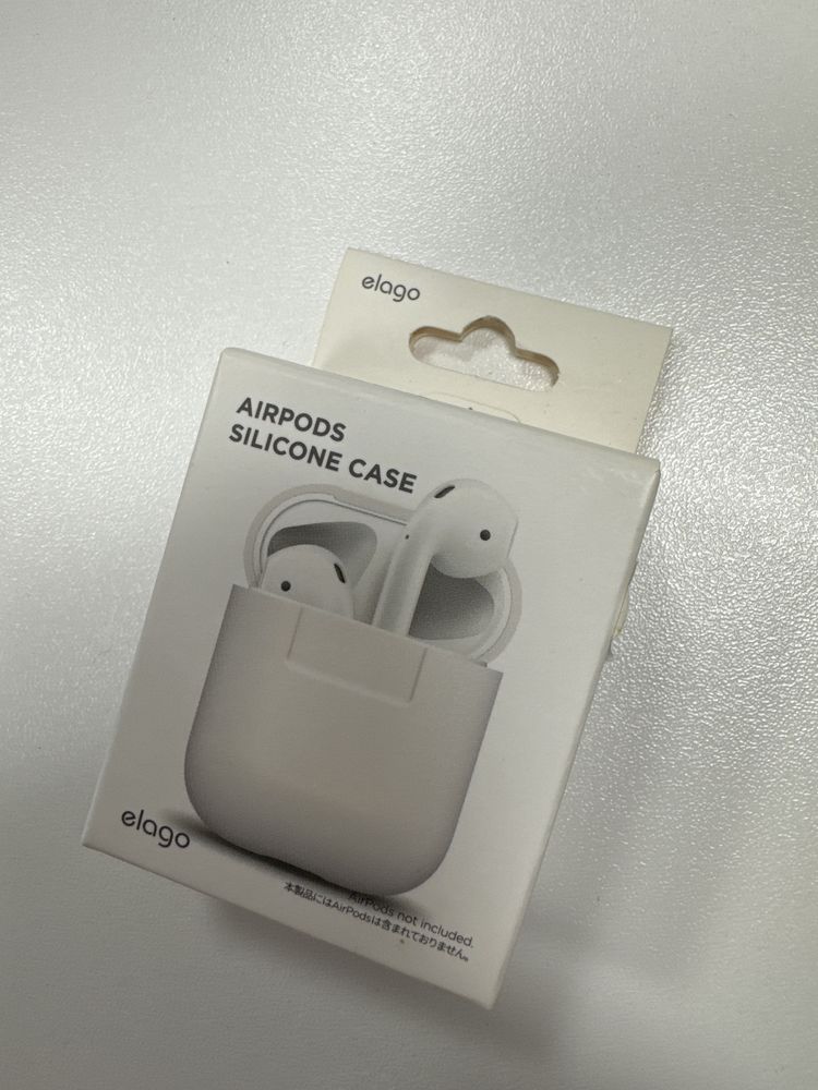 Nowy pokrowiec case silikonowy elago Airpods 1 i 2 gen