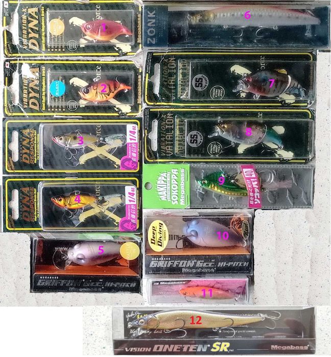 Воблеры Megabass DEPS Daiwa