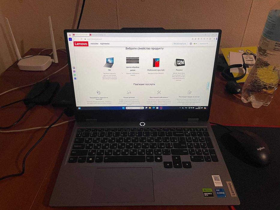 Ноутбук LENOVO LOQ 15IAX9 Luna Grey (83GS003CRA)