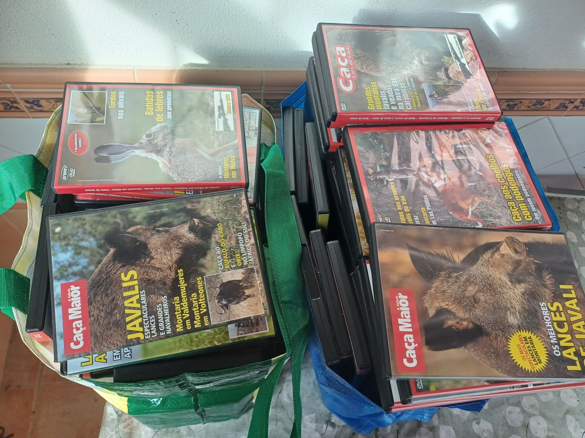 Dvd caça - coleccao caça e pesca e outras