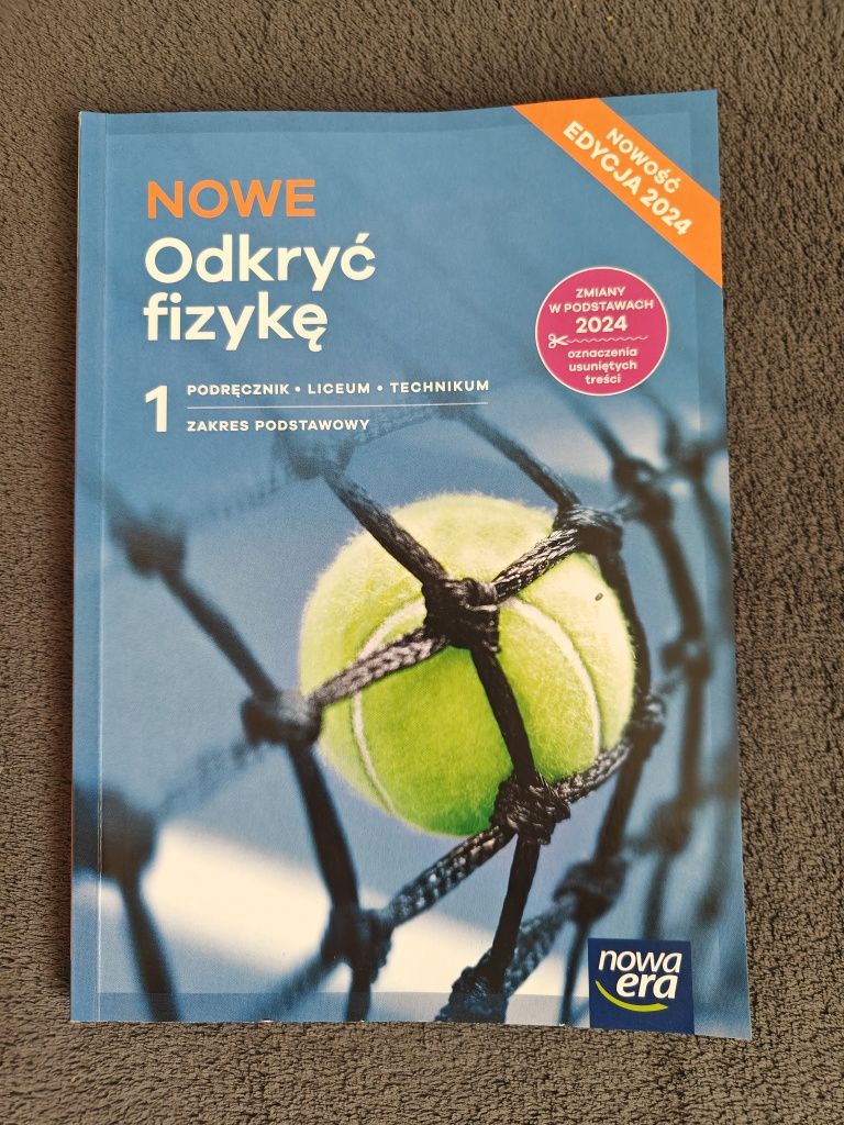 Podręcznik nowe odkryć fizykę kl 1