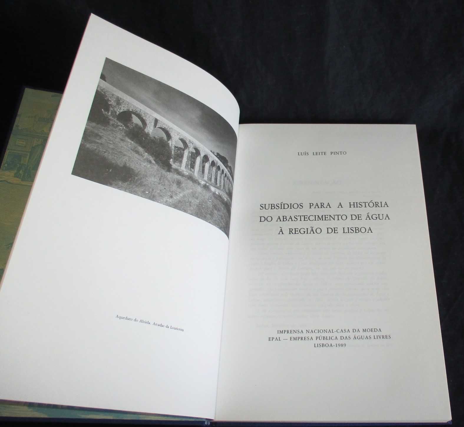 Livro História do Abastecimento de Água à Região de Lisboa Luís Pinto