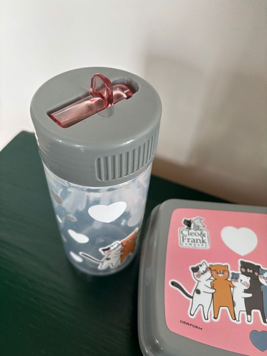 Zestaw śniadaniówka/ lunch box + bidon