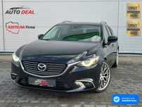 Mazda 6 2.0 i 145KM, Nawigacja, Tempomat,1 ręka, Serwis, AUTO DEAL Piła