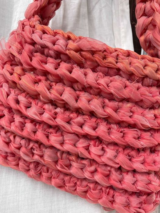 Bolsa de ombro feito à mão