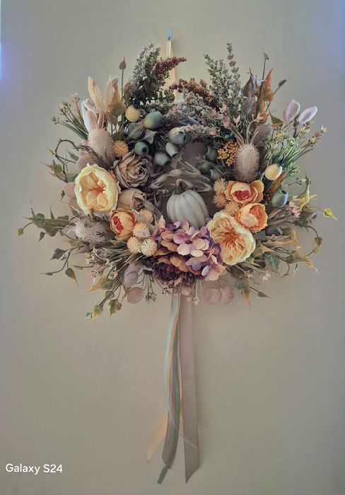 Wianek na drzwi "Jesienna Melodia"