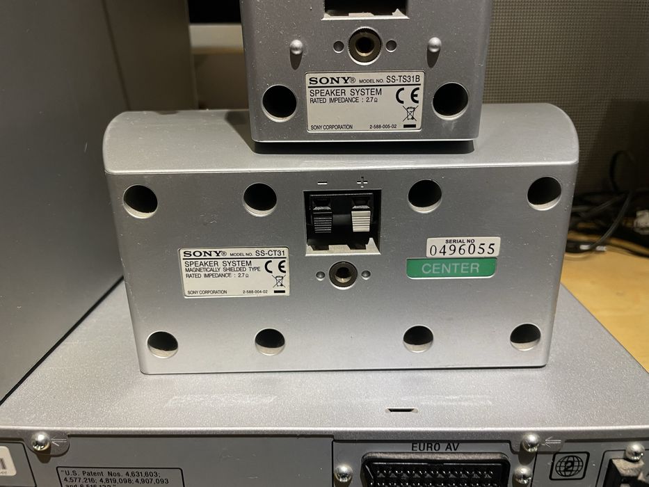 Kino domowe Sony DAV-DZ100 home theater system cd dvd dvix dolby dts