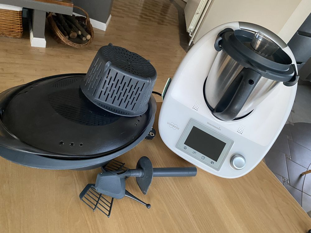 Thermomix TM5 CookKey bdb stan duzy zestaw dodatki