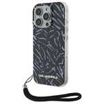 Karl Lagerfeld KLHCP16LHZBPKCCU iPhone 16 Pro 6.3" fioletowy/purple Ze