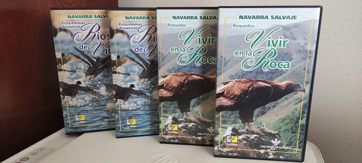 Coleção Vivir En La Roca e Rios de Vida (VHS)