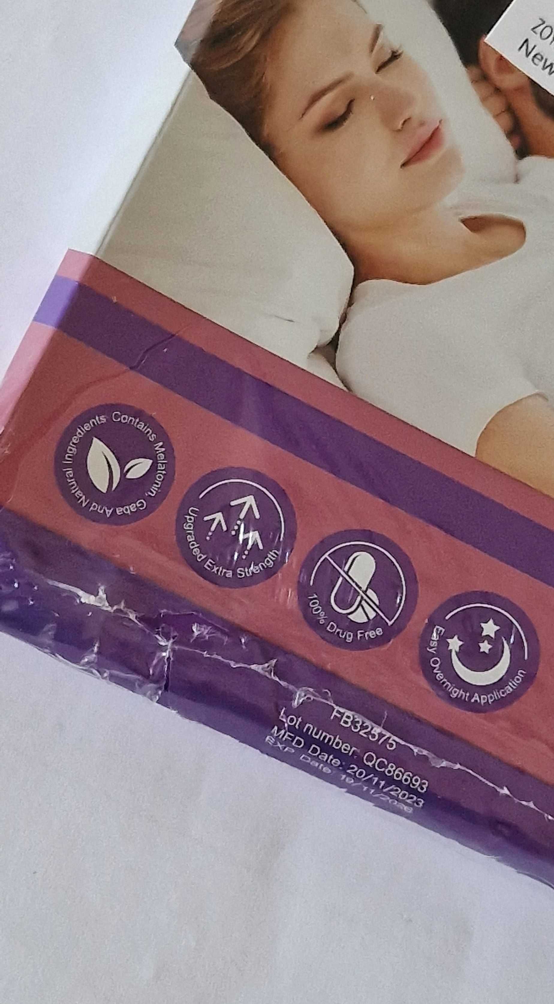 Sleep Patch, zestaw 60 plastrów do głębokiego snu dla dorosłych