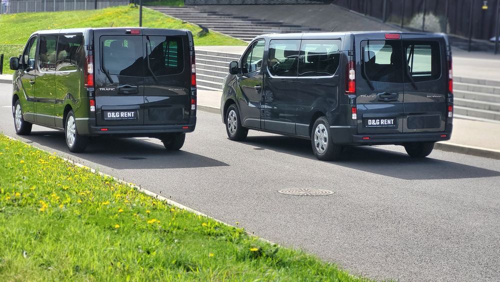 Bus do wynajęcia  9 osobowy Renault Trafic 2023 Wersja LONG