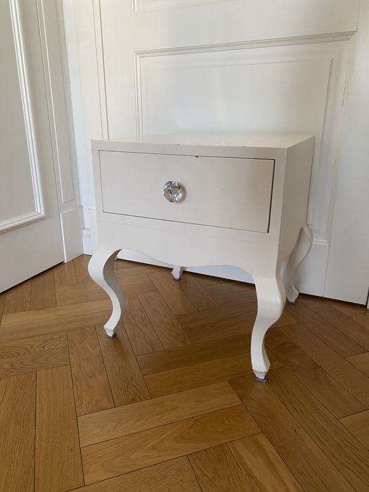 Szafki sypialnia komplet dwie  sztuki biale