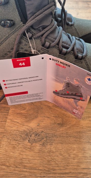 HiMountain Shelby wysokiej trekkingowe buty męskie wodoodporne 44 nowe