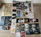 Gaming Extras Pack (Posters + Postais + Stickers + Puzzles)