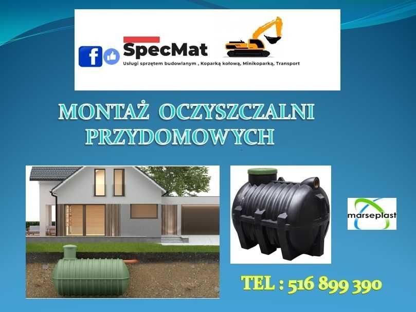 Oczyszczalnia ścieków Biologiczna, Drenażowa EKO Montaż Odwodnienia