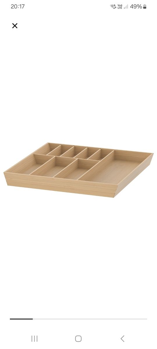 Organizer do szuflady nowy ikea